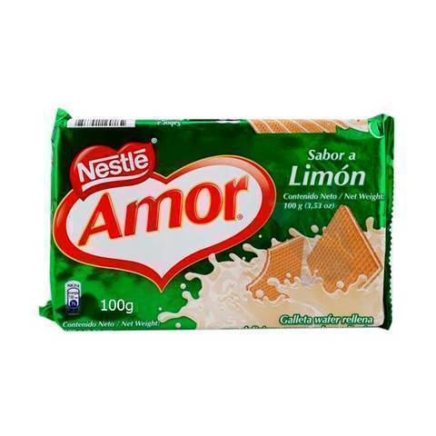 [7861091158352] AMOR WAFER LIMON 100GR