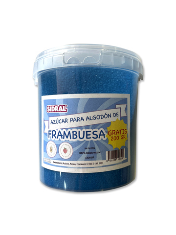 AZUCAR ALGODON FRAMBUESA 1200GR