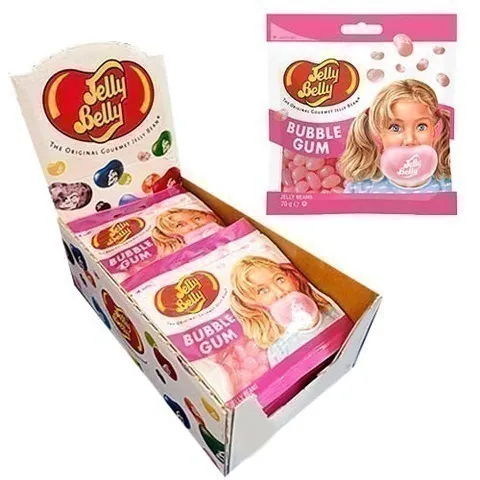 [071570423100] BOLSA BUBBLE GUM JELLY BELLY 70GR C12