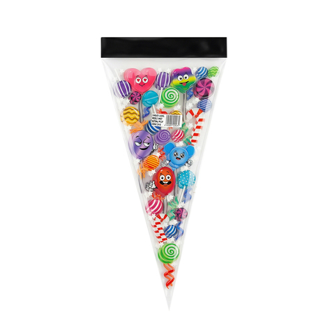 [8435038500017F] BOLSA CONO FIESTA 20X40 100UD