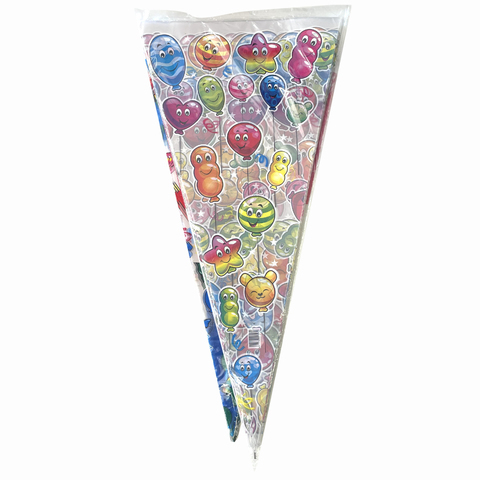 [8435038500062G] BOLSA CONO GLOBOS 30X60 100UD