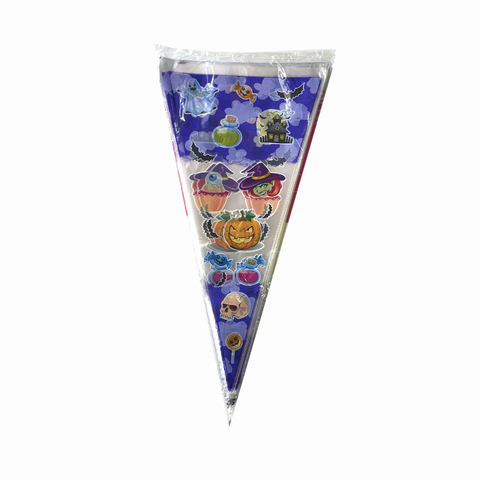 [8435038500017H] BOLSA CONO HALLOWEEN 20X40 100UD
