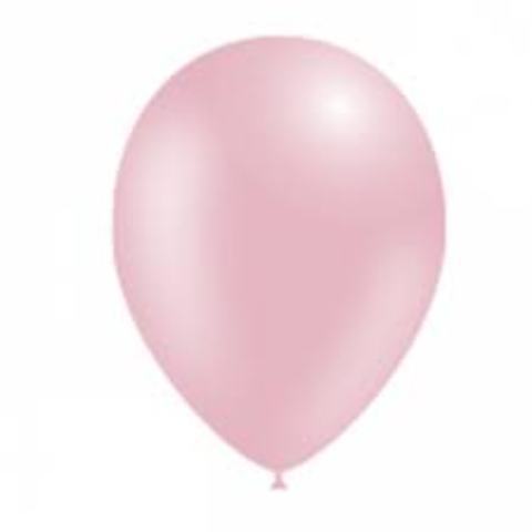 BOLSA 100 GLOBOS 40CM ROSA METALIZADO