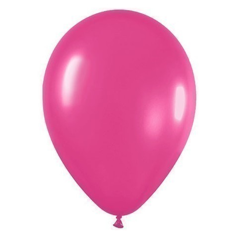 [8436540867896] BOLSA 100 GLOBOS 45CM FUCSIA