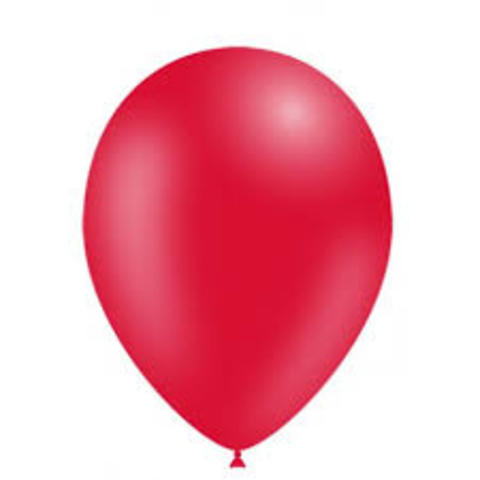 BOLSA 100 GLOBOS 45CM ROJO