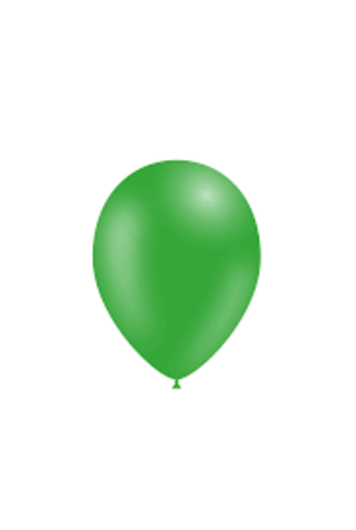 BOLSA 100 GLOBOS 45CM VERDE