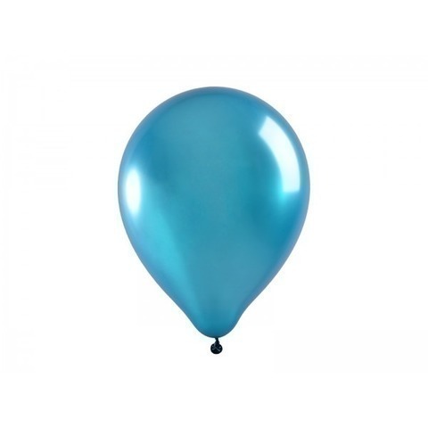 [8436540867377] BOLSA 50 GLOBOS METAL TURQUESA 95CM