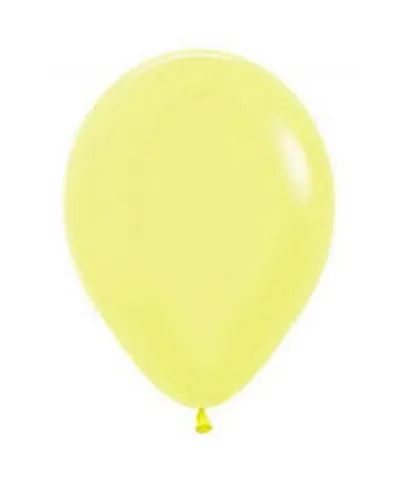 BOLSA 50 GLOBOS 95 CM PERIM AMARILLO MATE