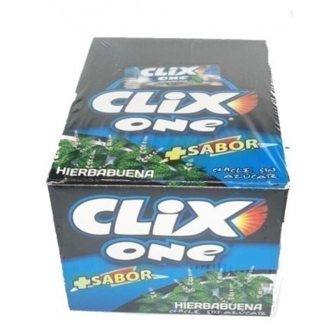 [8420886318044] CHICLE CLIX ONE HIERBABUENA S/A 200UDS