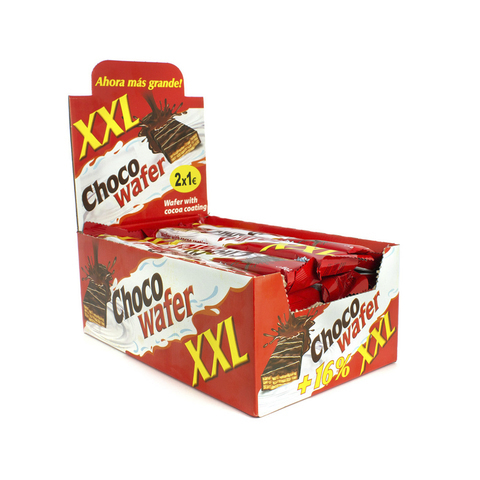 [3800102742801] CHOCO WAFER XXL 70GR C24