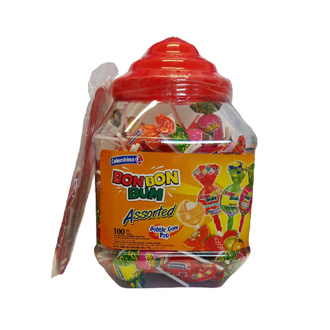 CHUPAS BON BON BUM VARIADOS 100UD
