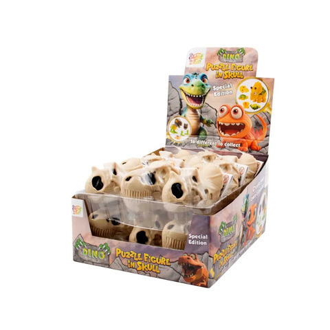 DINO PUZZLE FIGURE SKULL C18