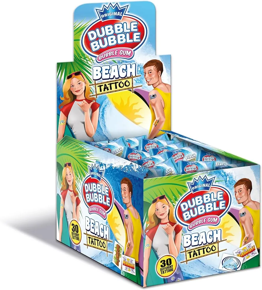 [8420886708005] DUBBLE BUBBLE BEACH TATTOO  200DS CJ12