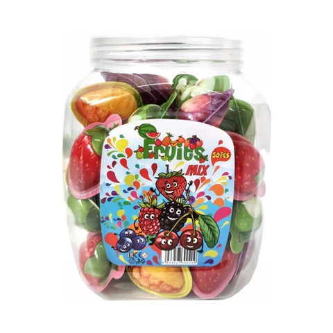 [6933227300209] FRUITS MIX JELLY CANDY 50UD