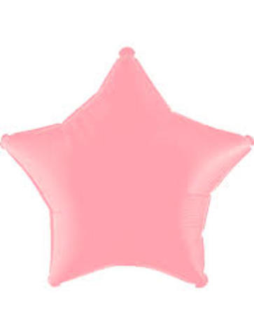 [8050195195038] GLOBO FOIL 18 PULGADAS ESTRELLA ROSA MAT