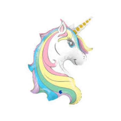 [8050195720315] GLOBO FOIL 39 PULGADAS UNICORNIO ARCOIRI