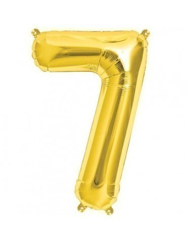 [8053904661275] GLOBO FOIL 40  ORO Nº7