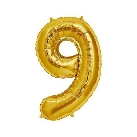 [030625008495] GLOBO FOIL 40" ORO N9