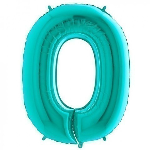 [8053904661701] GLOBO FOIL 40 PULGADAS VERDE AGUA N0