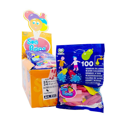 GLOBOS DE AGUA 100UD C24
