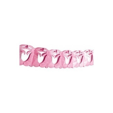 GUIRNALDA CAMPANAS ROSA 4 METROS CJ12