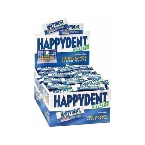 [8003440916605] HAPPYDENT XYLIT MENTA CJ20 200UD