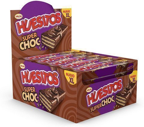 HUESITOS XL SUPER CHOC 46GR C25