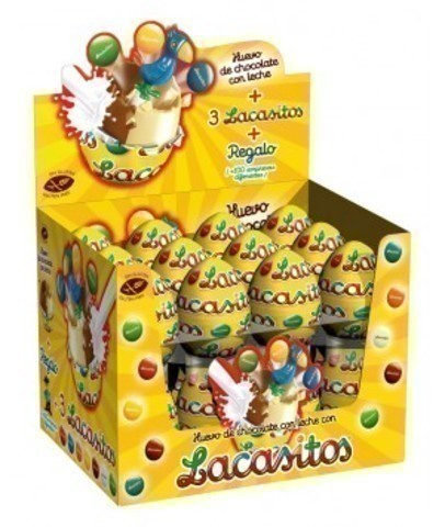 LACASITOS HUEVO CHOCO 23GR C24