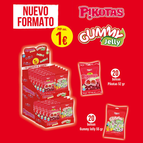 [18410740923504] LOTE GUMMYS-PIKOTAS 40UD