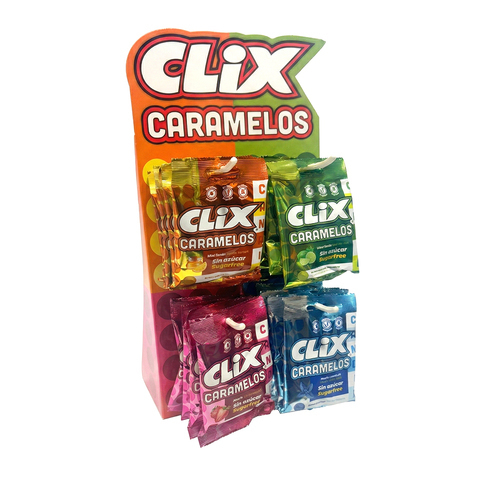 LOTE 4 CLIX CARAMELOS S/A SURTIDOS