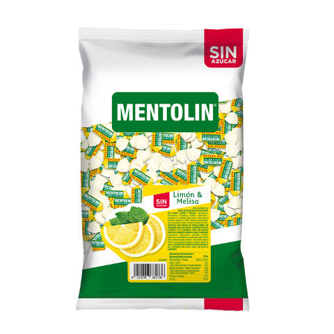 MENTOLIN LIMON MELISA S/A 1KG CJ8