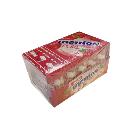 [80847151] MENTOS GUM FRESH FRESA C10