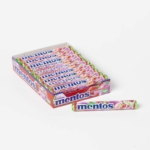 [87317527] MENTOS STICK FRESAS MIX  CJ16 C20