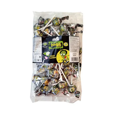 CHUPA ZOMBIE DOBLE RELLENO 35UD