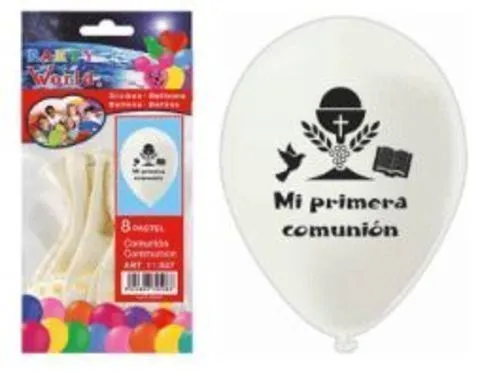 [8420698325988] BOLSA 8 GLBS MI PRIMERA COMUNION