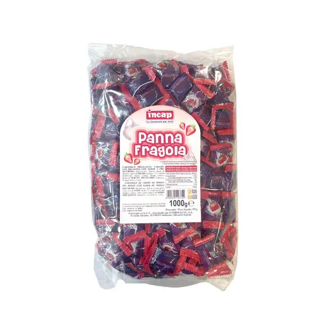 [8004365103750] CARAMELO FRESA-NATA RELLENOS 1KG